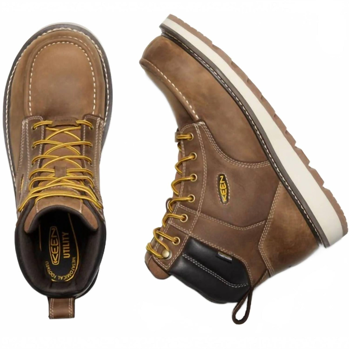 Zapatos de hombre impermeables color café