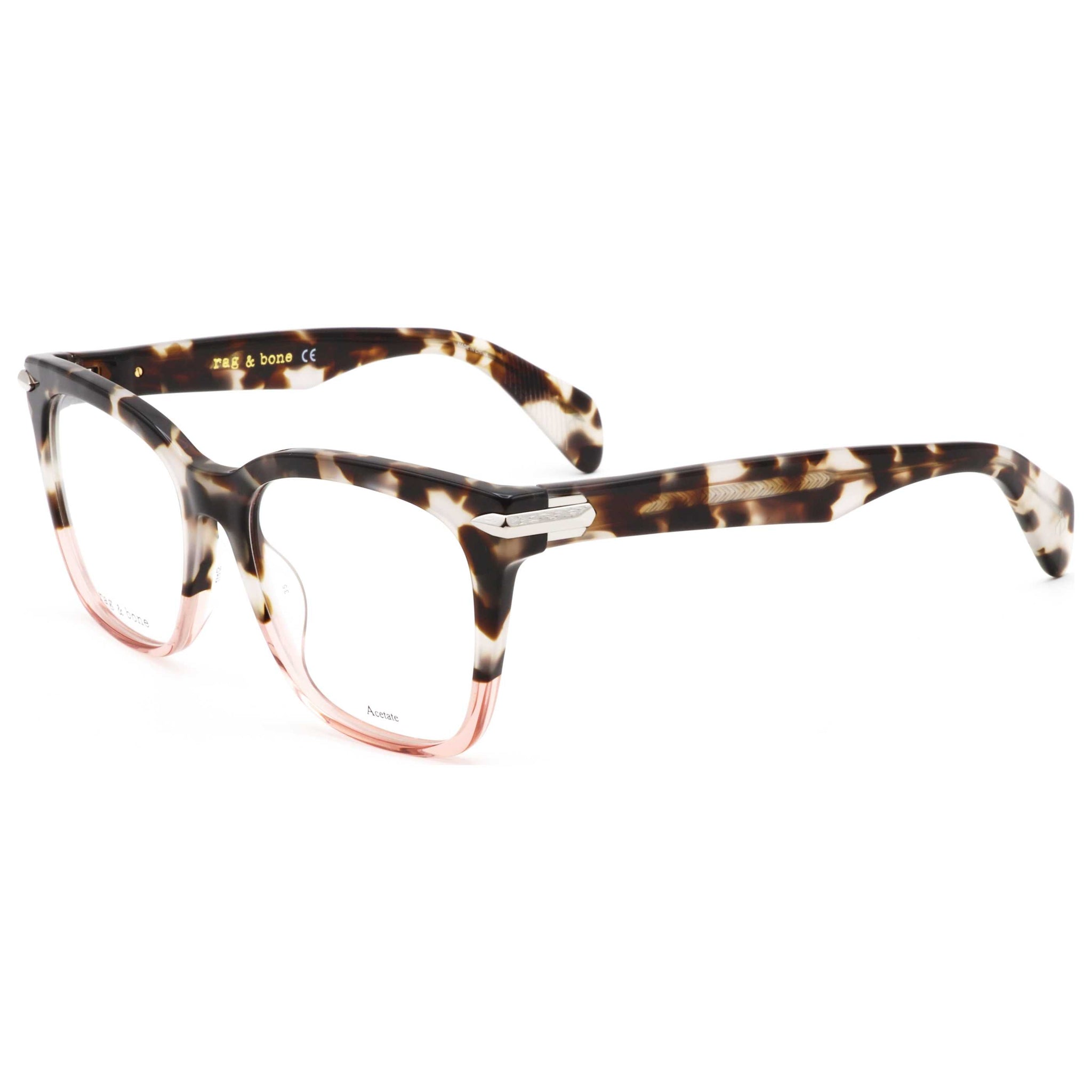 Montura para gafas de mujer 52 mm color rosado