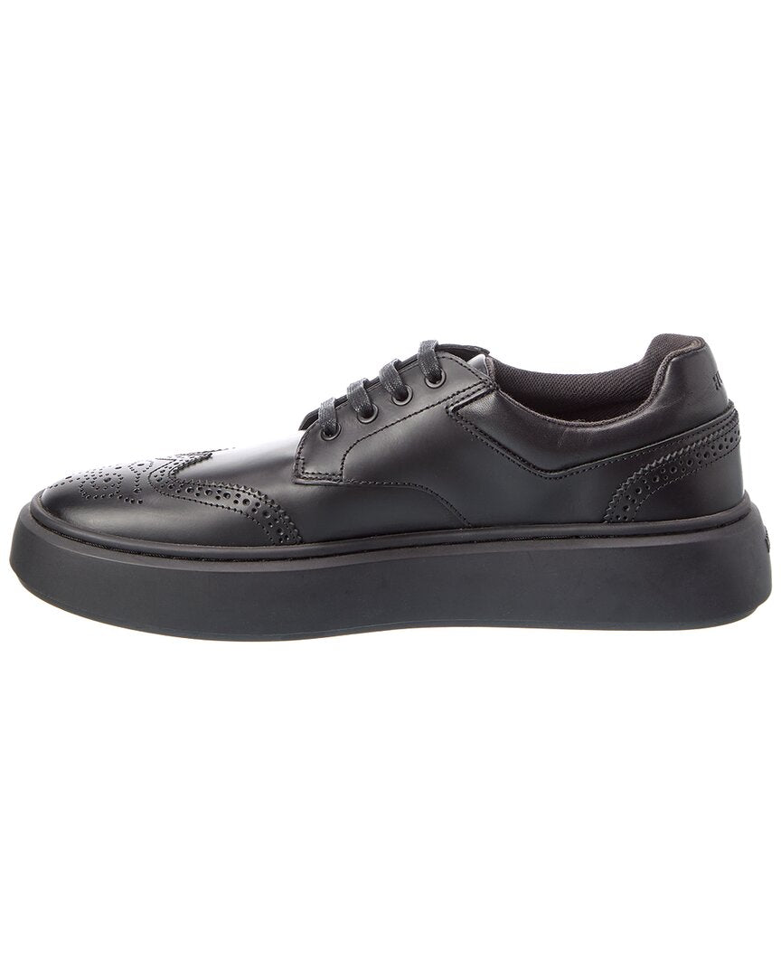 Zapatos de cordones de cuero