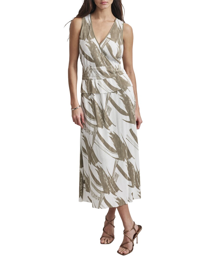 Vestido sin mangas con cuello en V