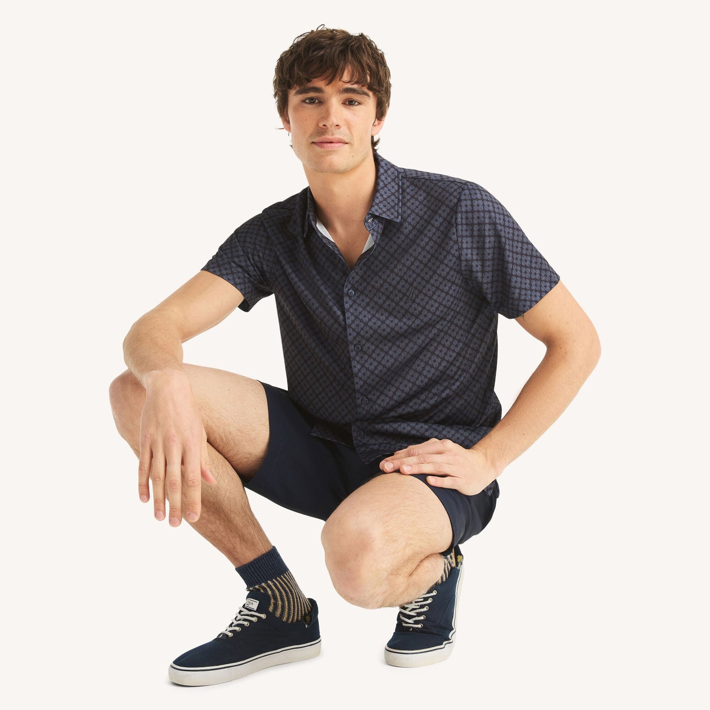 Polo de hombre con estampado