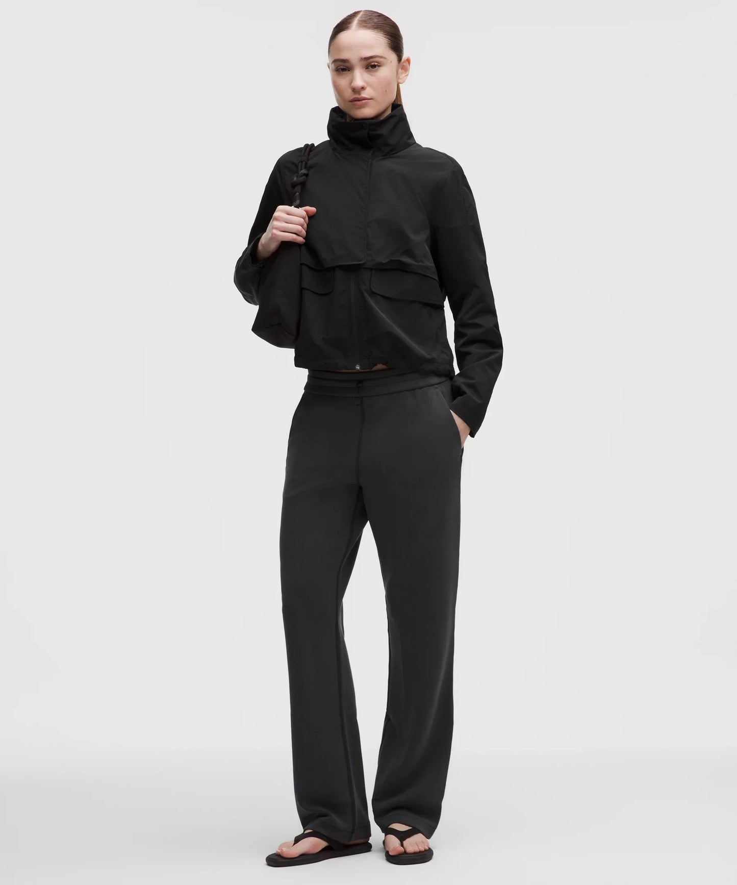 Pantalón de tiro alto