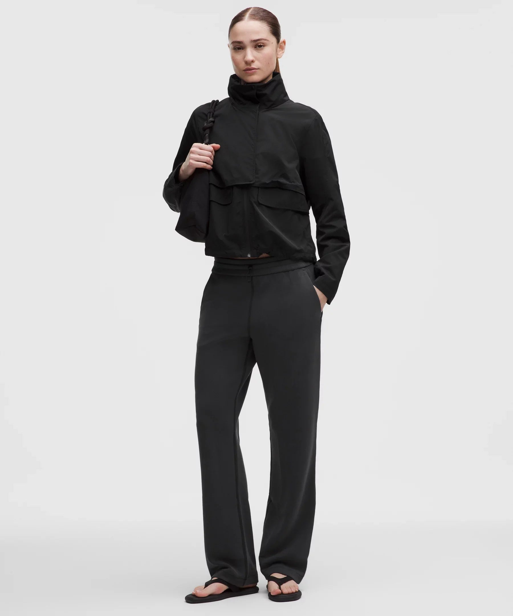 Pantalón de tiro alto