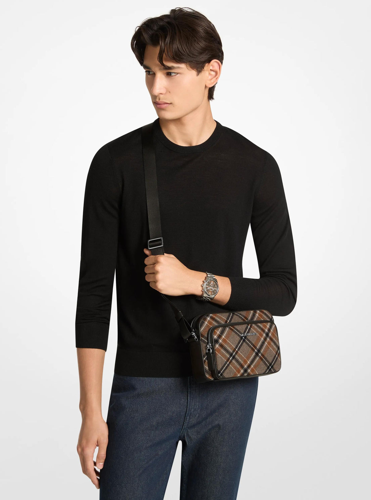 Bolso de mezcla de lana