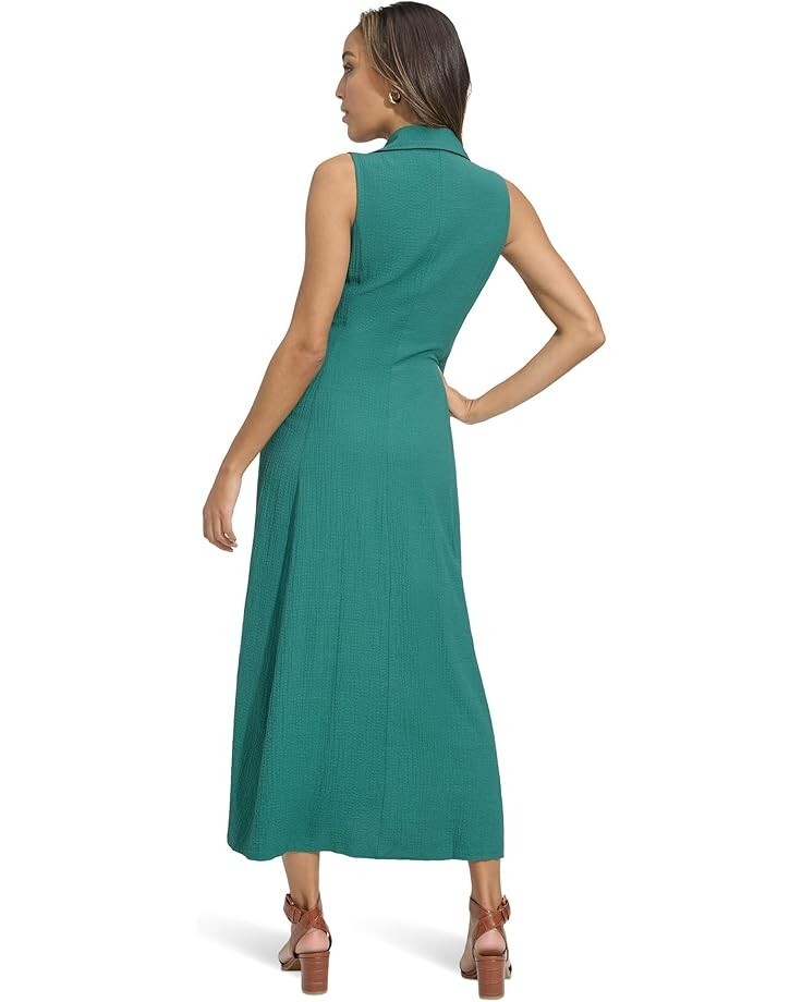 Vestido de mujer sin mangas color verde