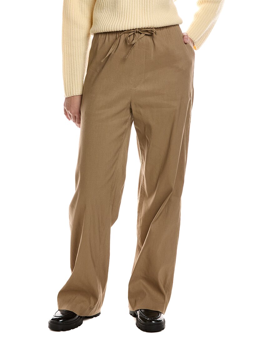 Pantalón de mezcla de lino