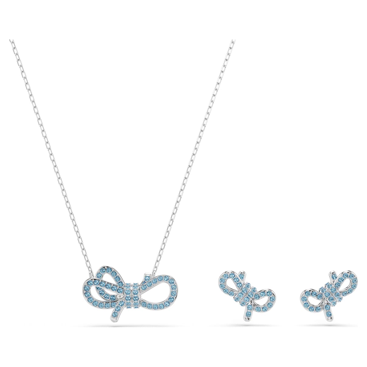 Set de joyería color azul