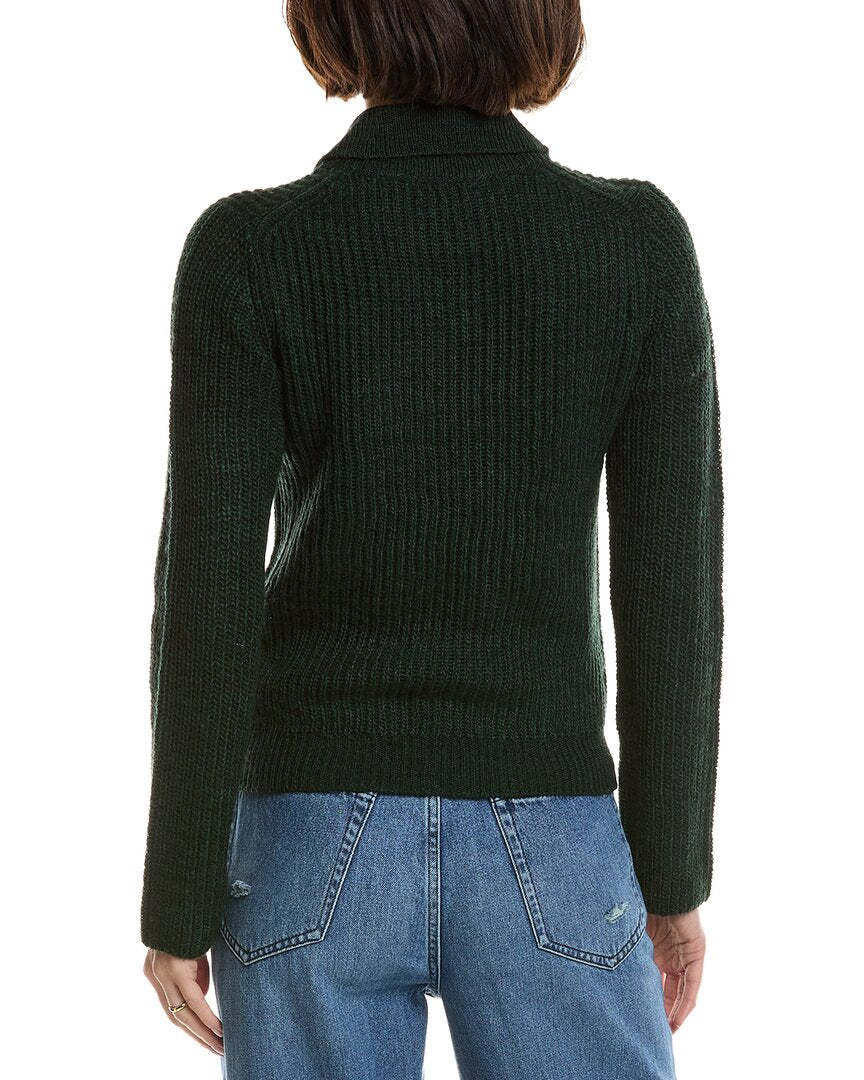 Polo de mezcla de lana