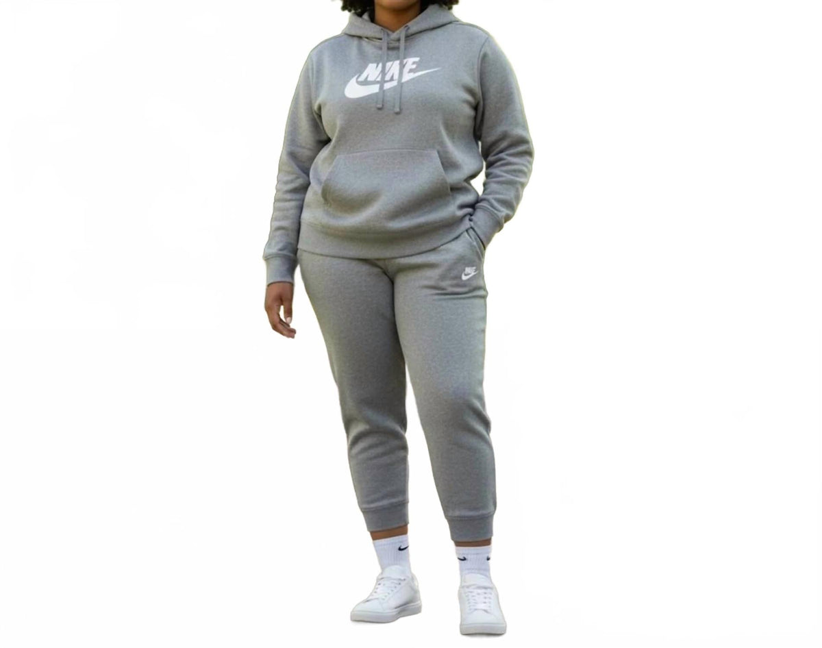 Buzo con capucha de mujer color gris