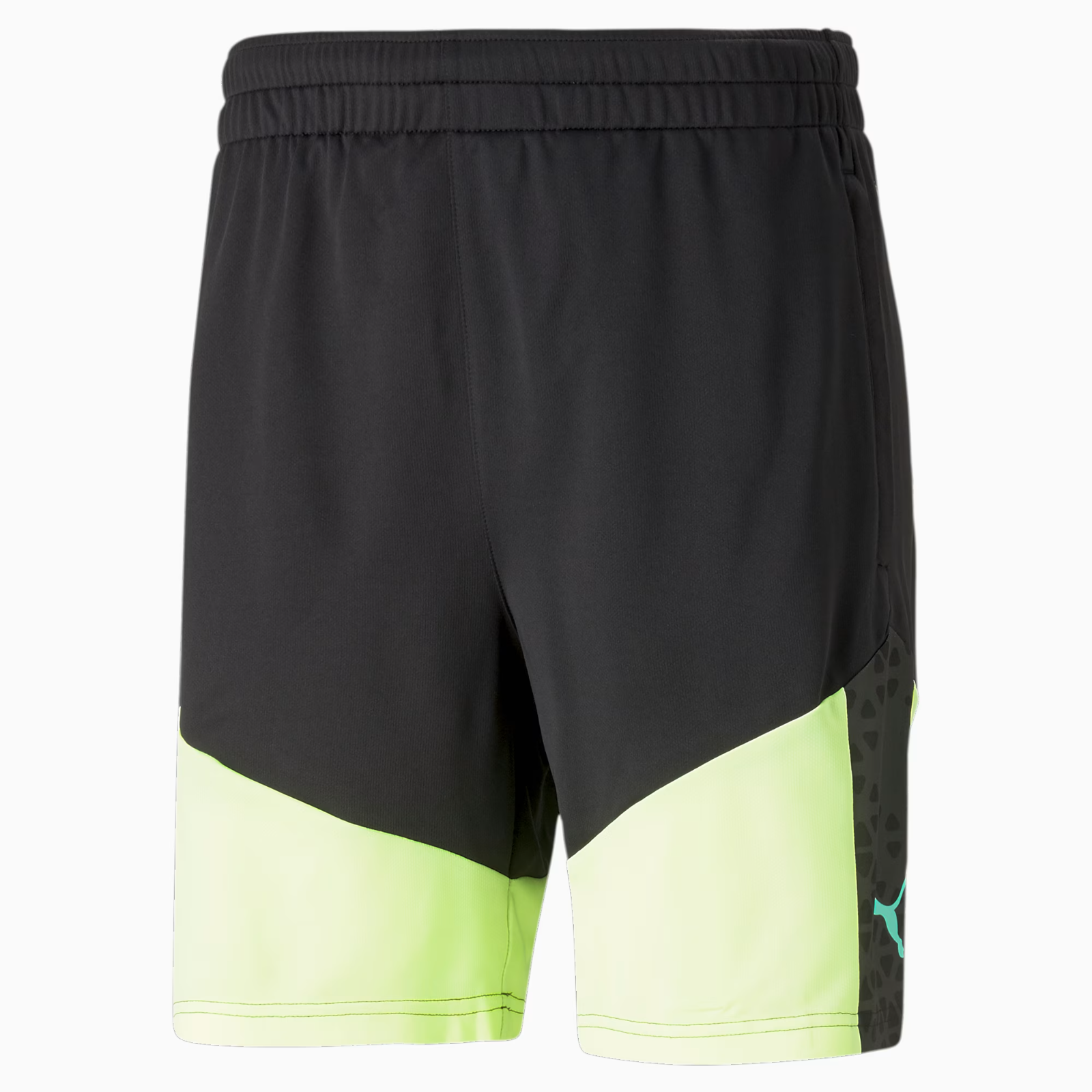Short de hombre con cintura elástica color negro
