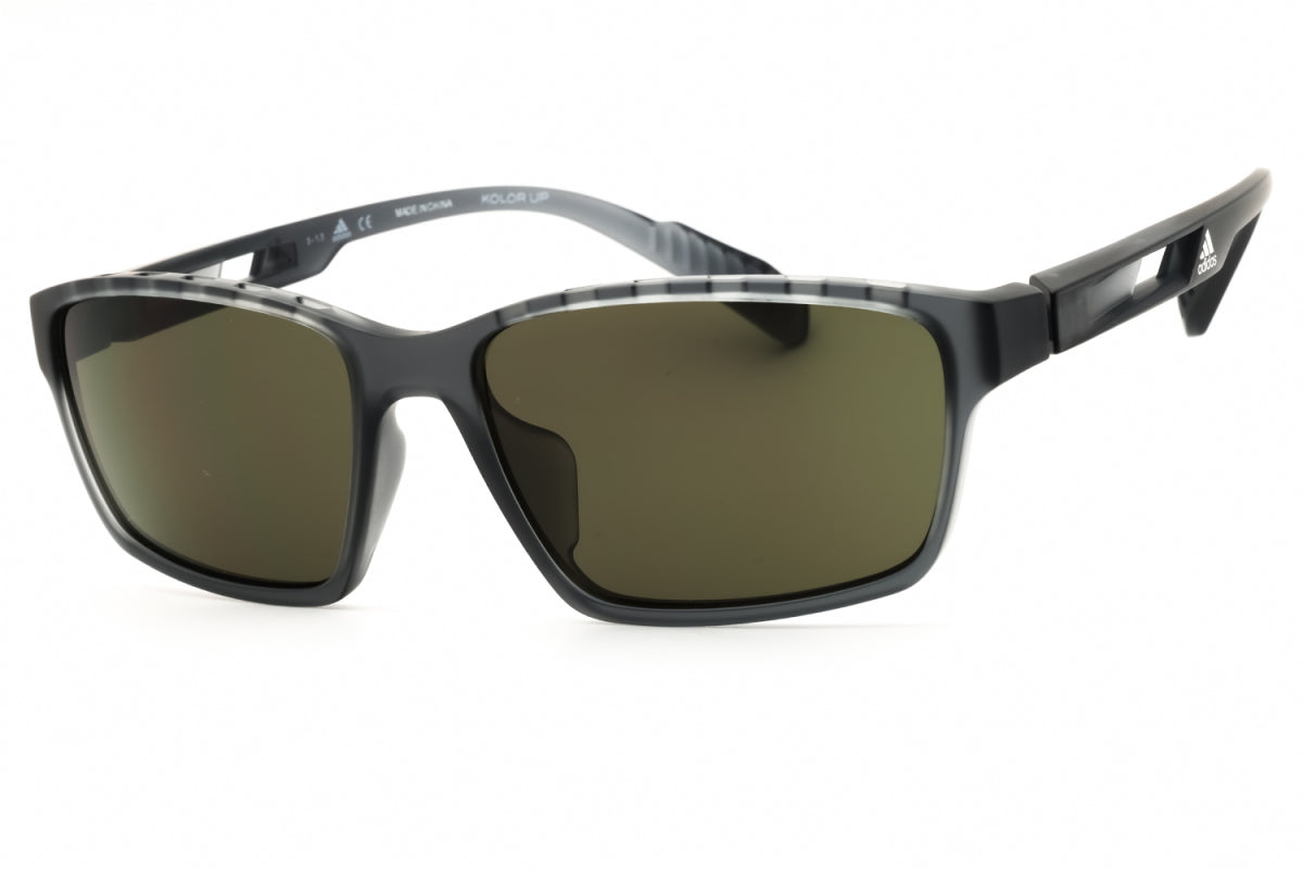 Gafas color gris y verde