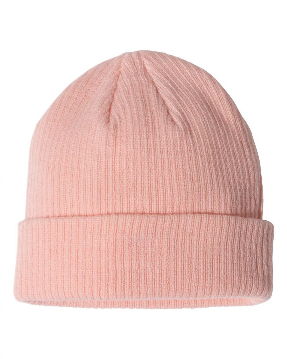 Gorro tejido color rosado