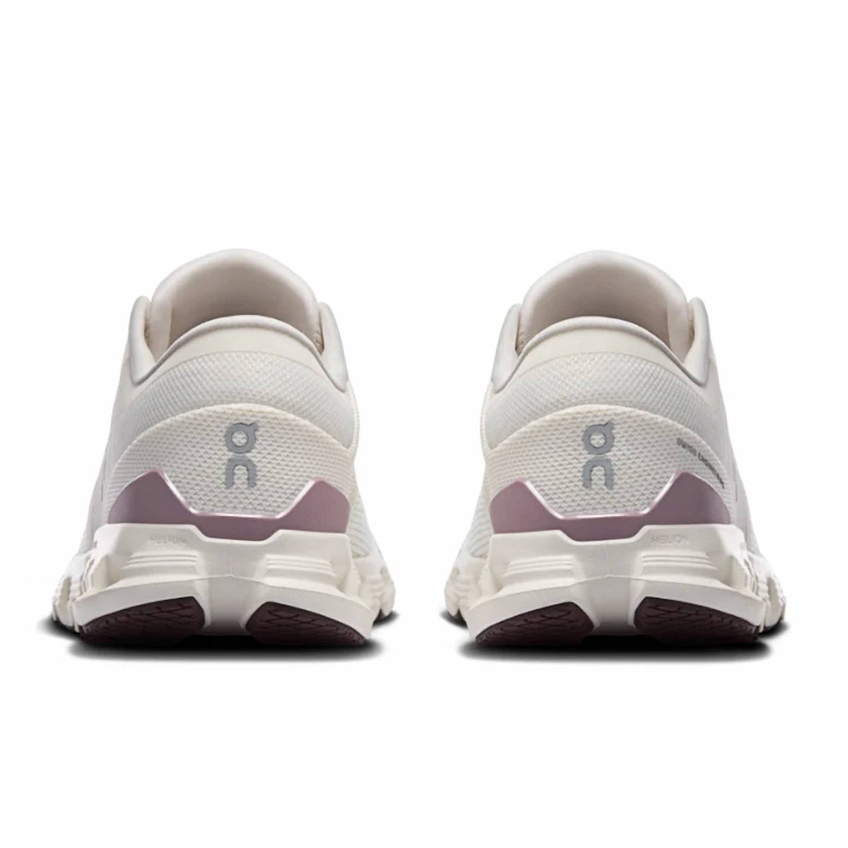 Tenis para correr de mujer color marfil