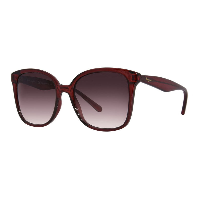Gafas color vinotinto