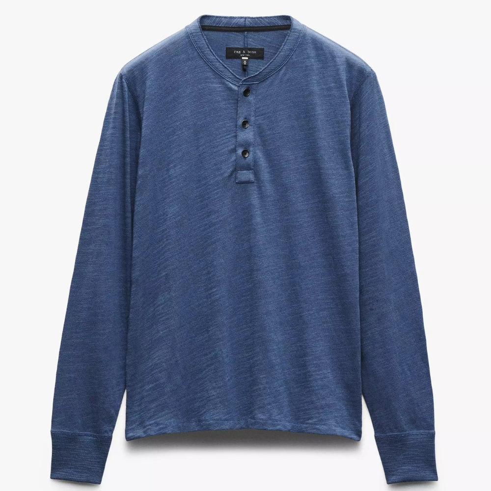 Camiseta con botones de hombre