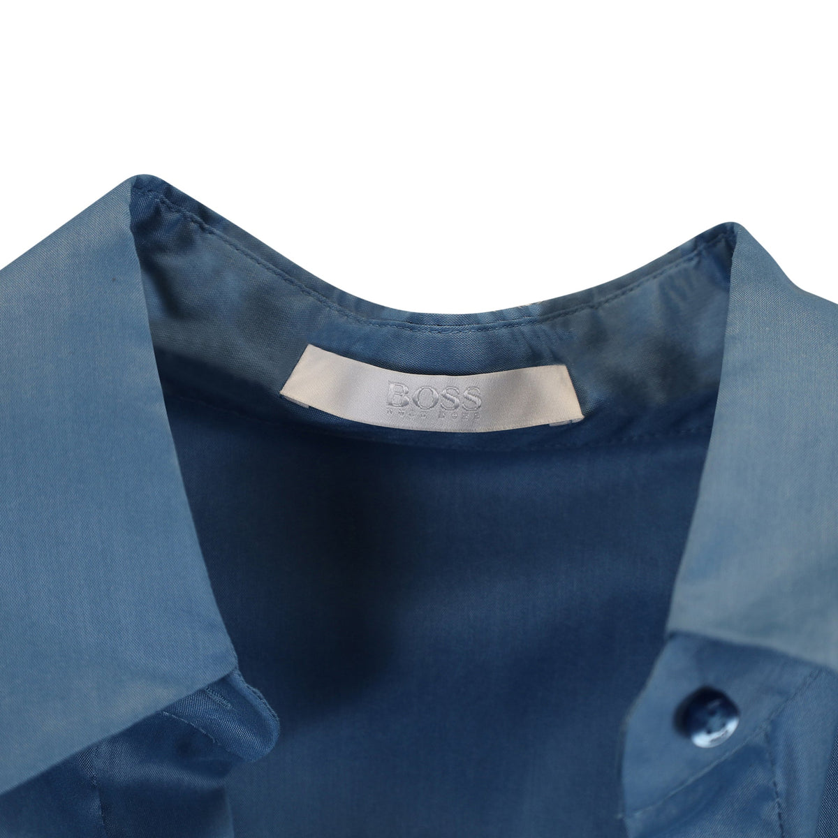 Top de algodón sin mangas color azul