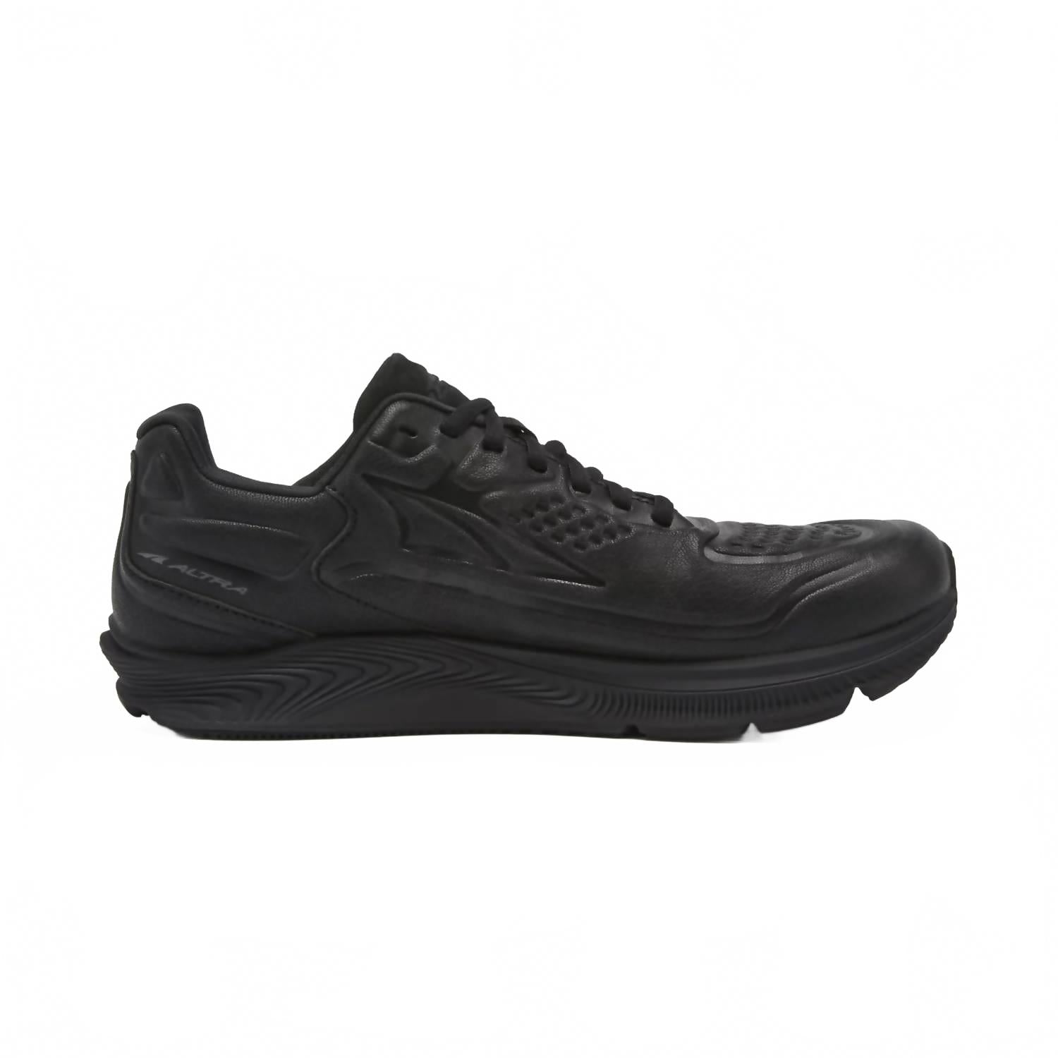 Tenis de mujer de cuero color negro