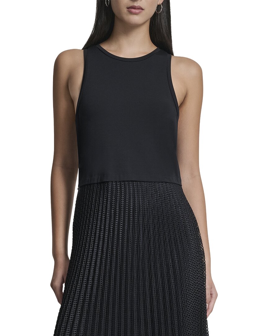 Vestido con pliegues