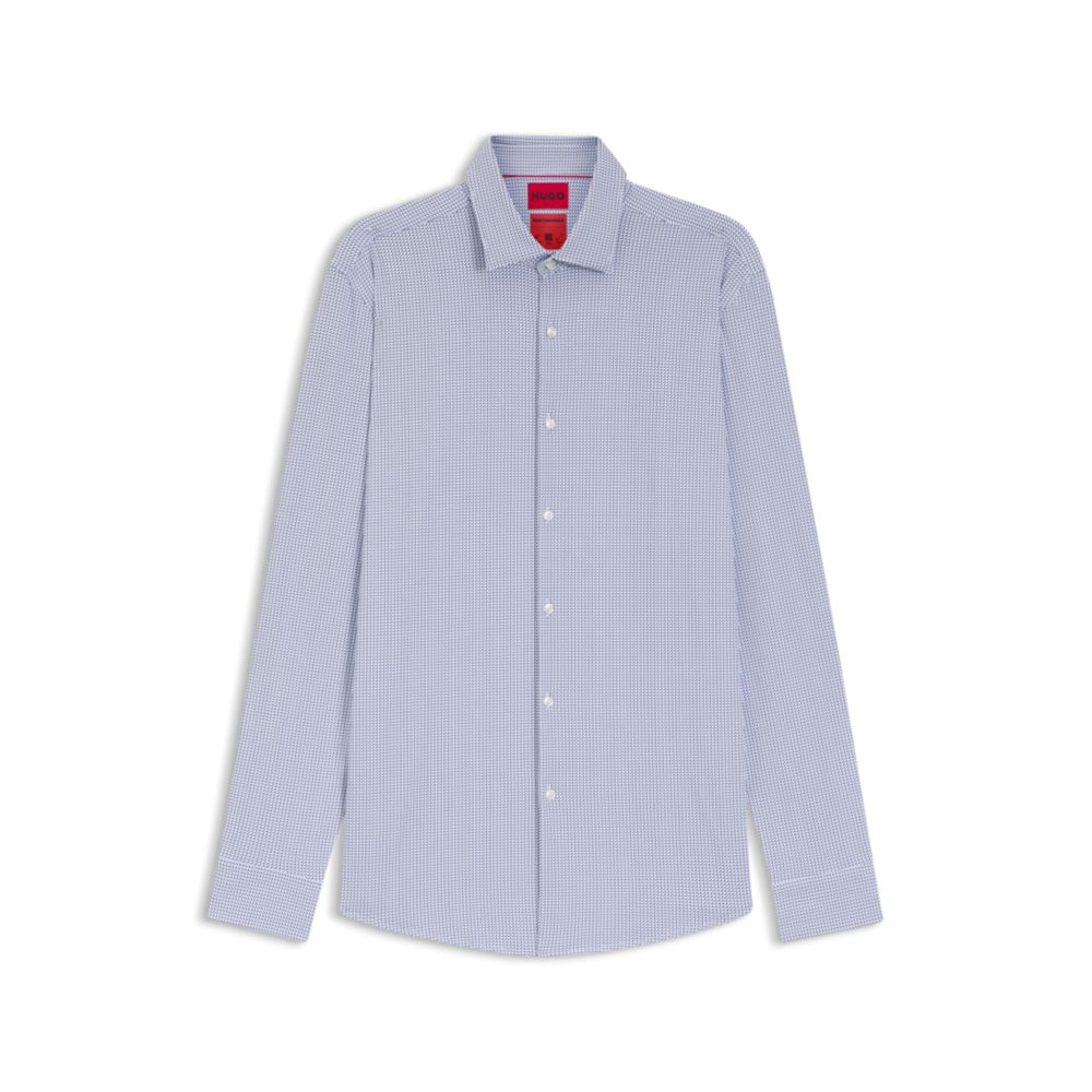 Camisa de corte ajustado con estampado