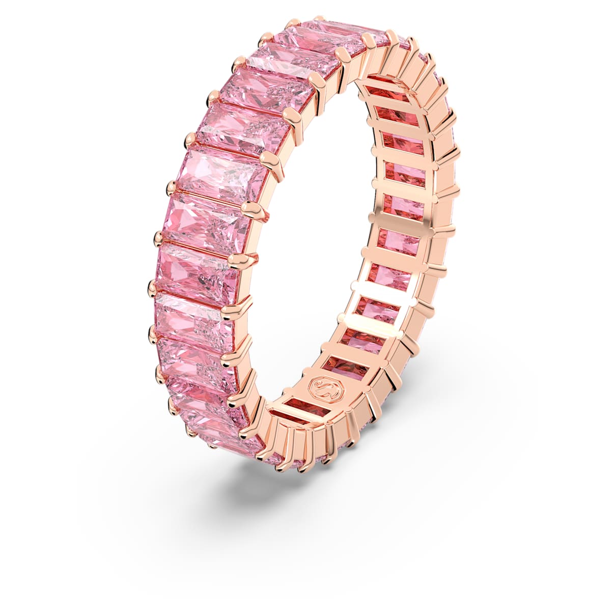 Anillo color oro rosa y rosado