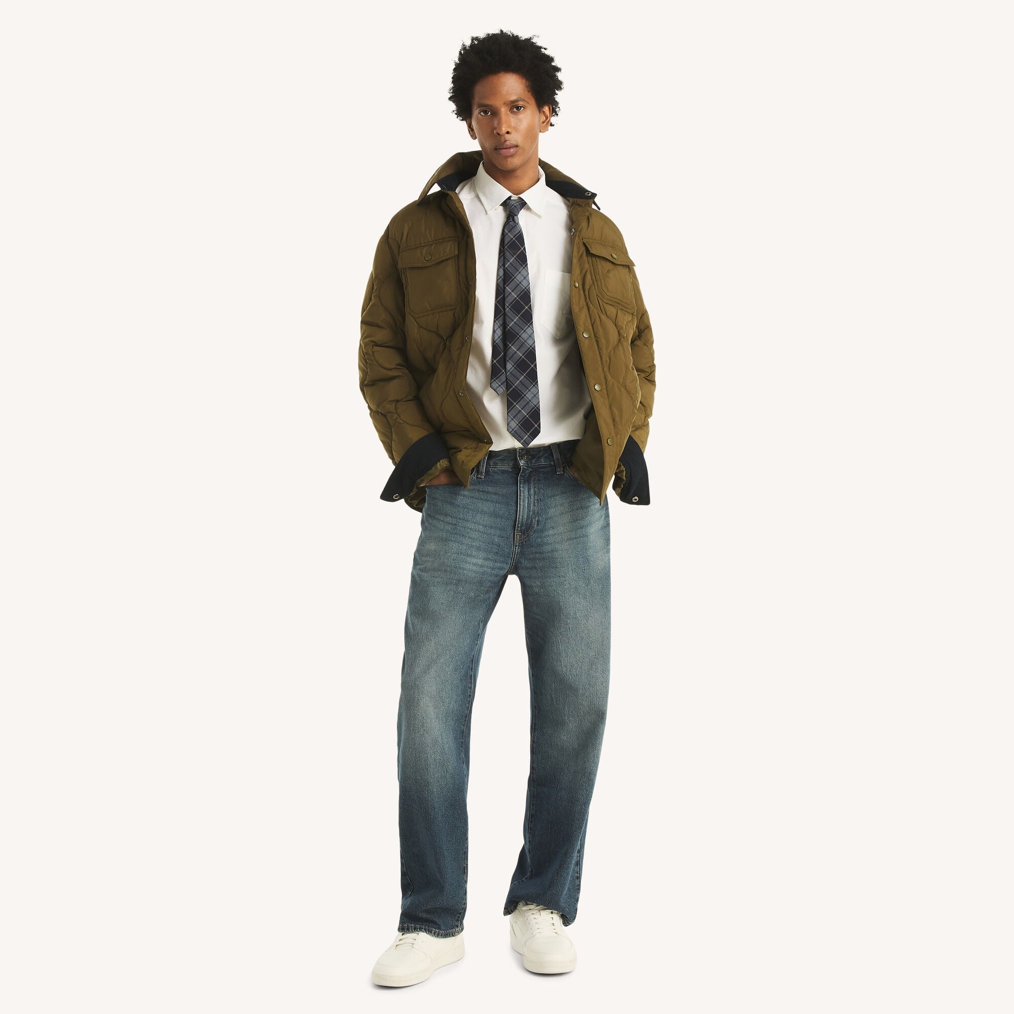 Pantalón de hombre de mezclilla