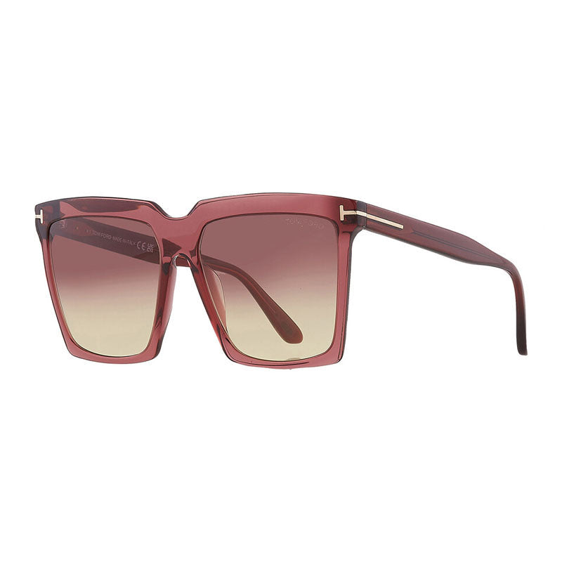 Gafas color vinotinto