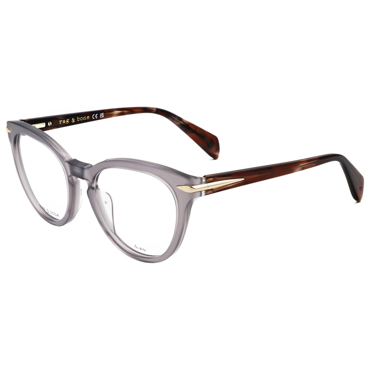 Montura para gafas de mujer 52 mm color gris