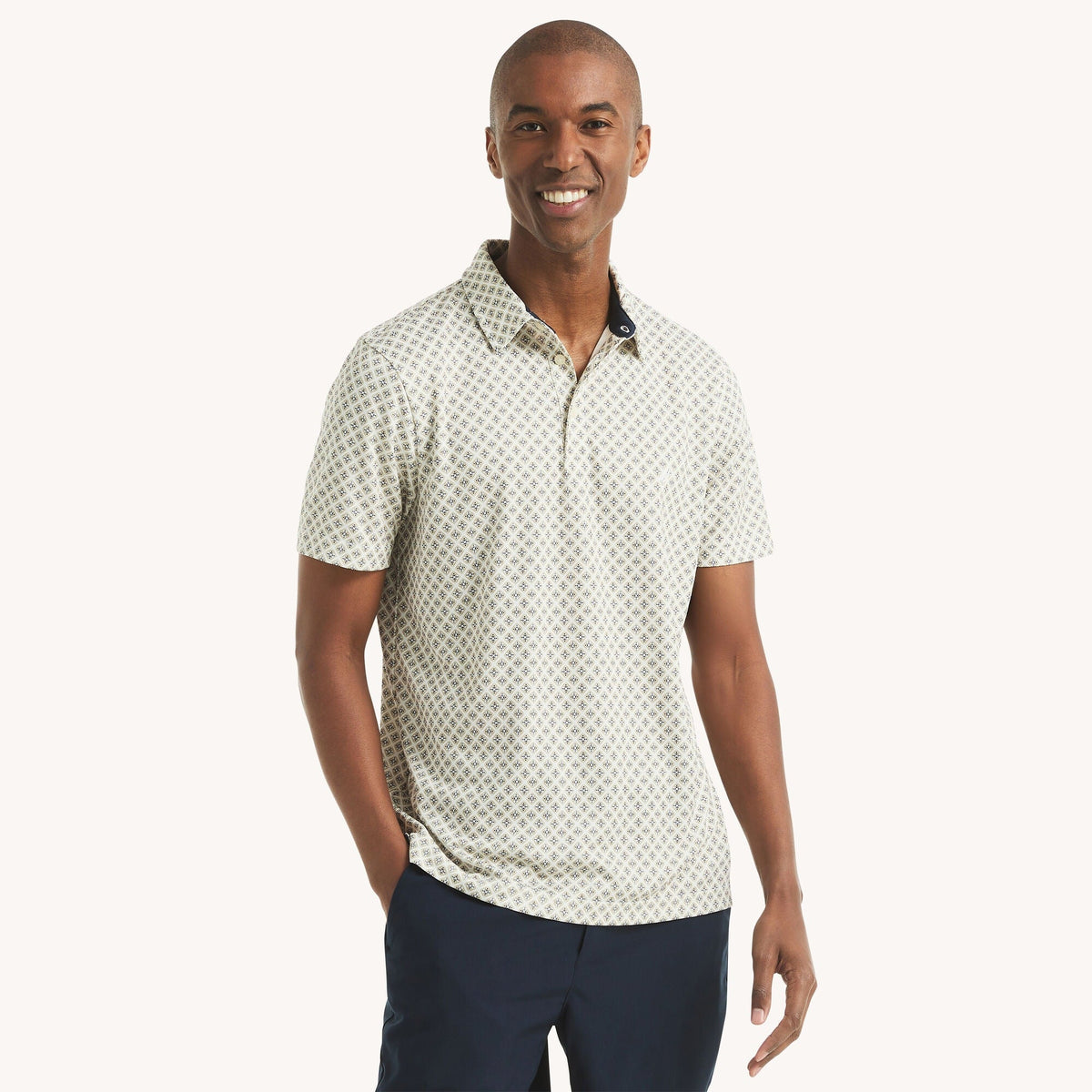 Polo de hombre con estampado