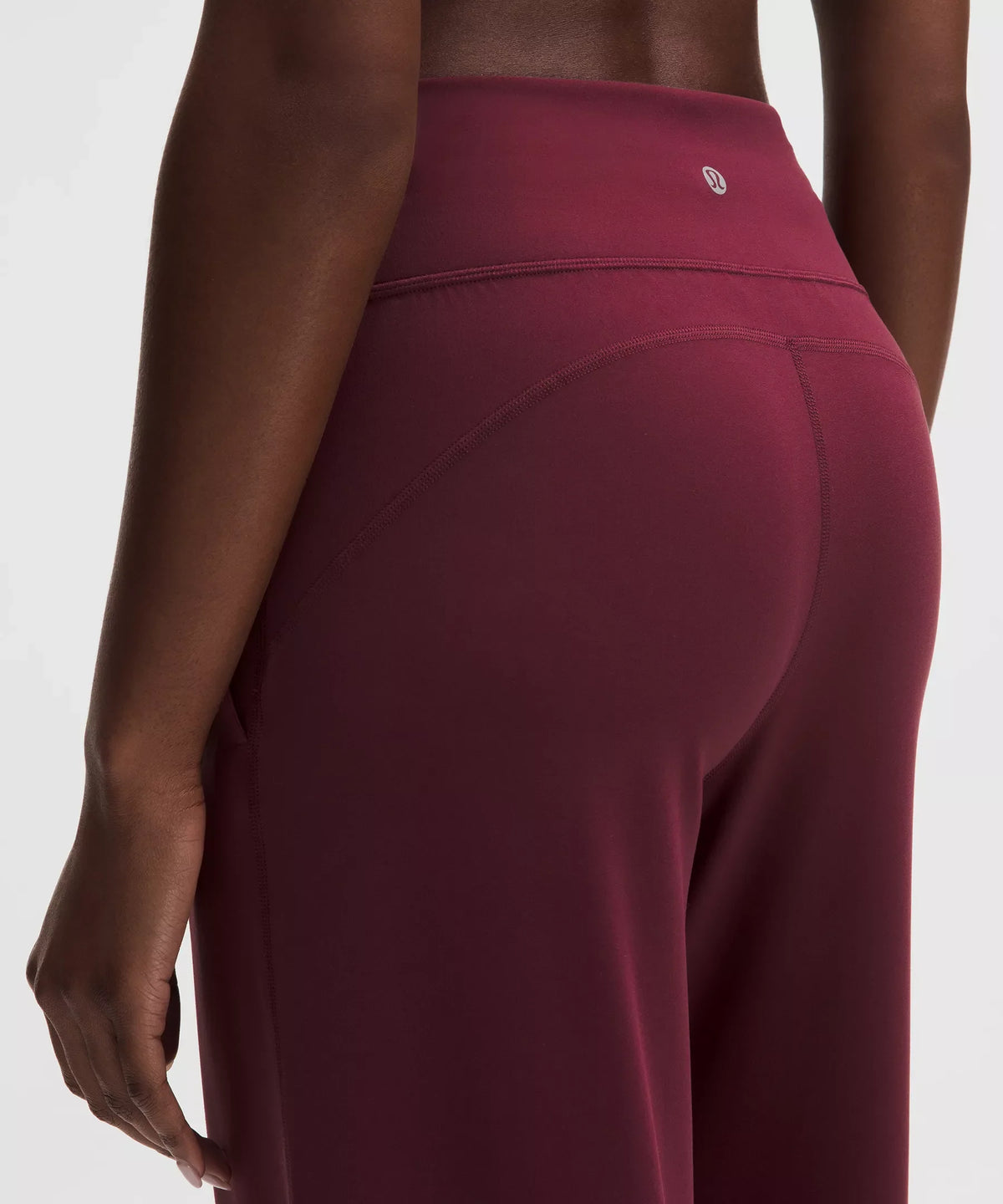 Pantalón de pierna ancha de tiro alto
