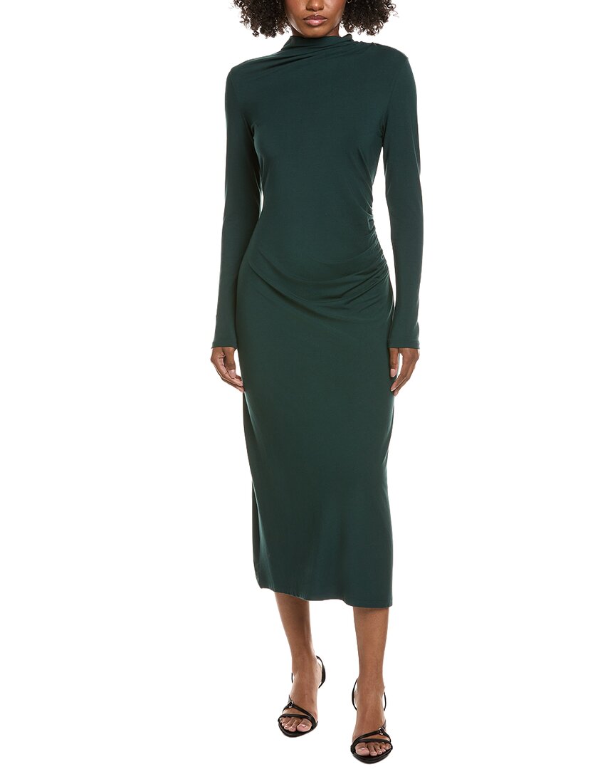 Vestido con cuello alto