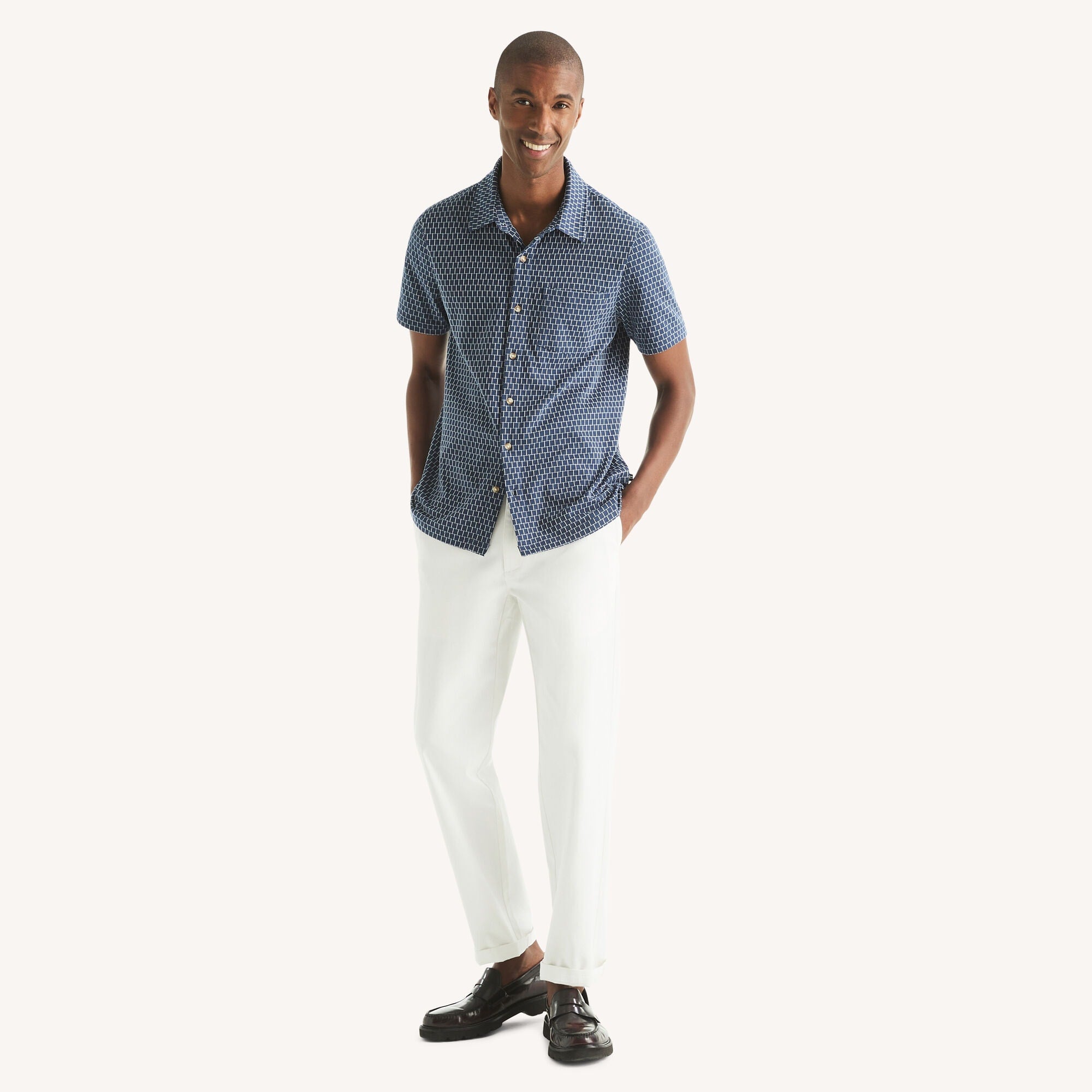 Polo de hombre con estampado