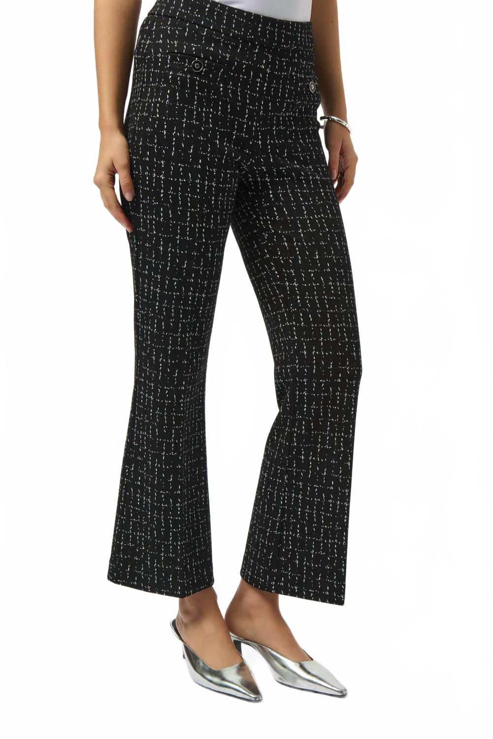 Pantalón a cuadros color negro y blanco