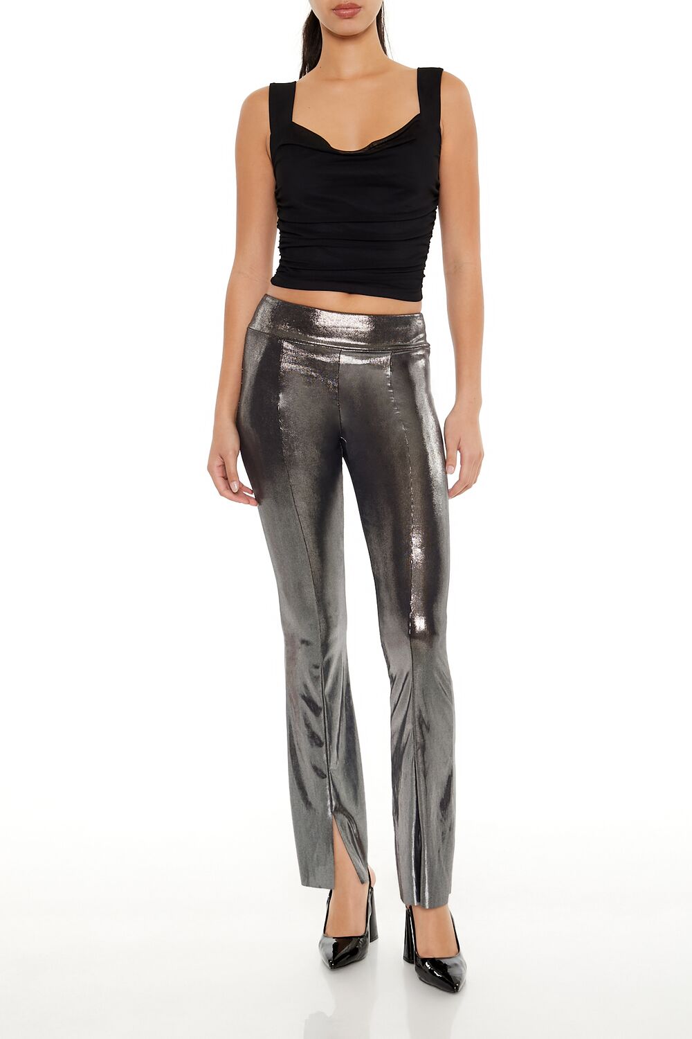 Leggings de tiro medio