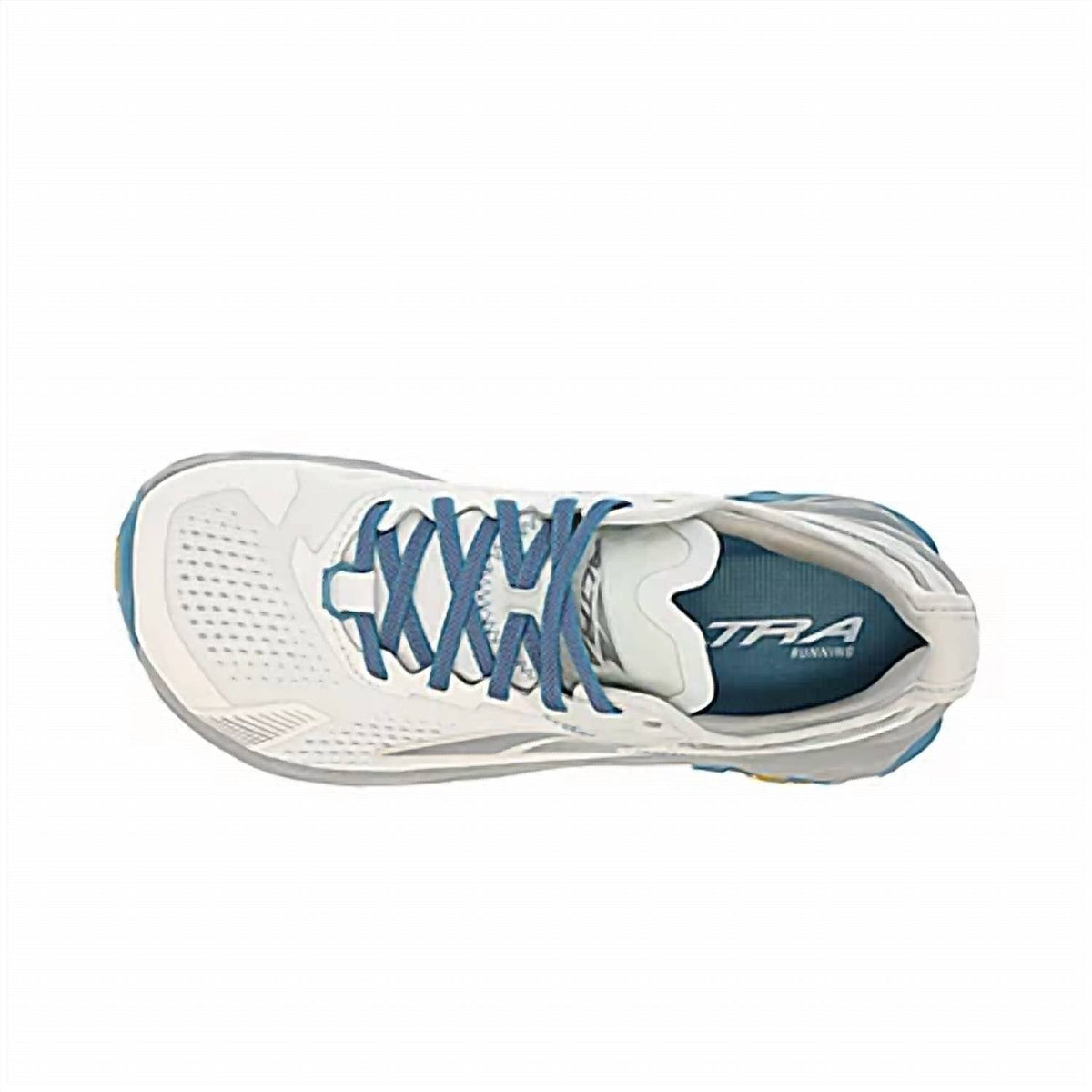 Zapatos de mujer color blanco y azul