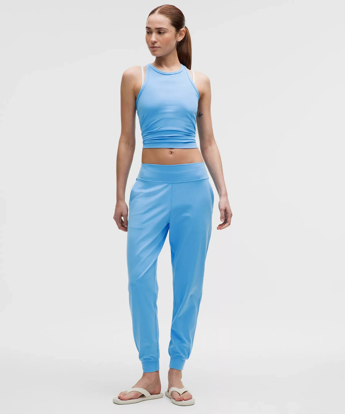 Pantalón deportivo de tiro alto