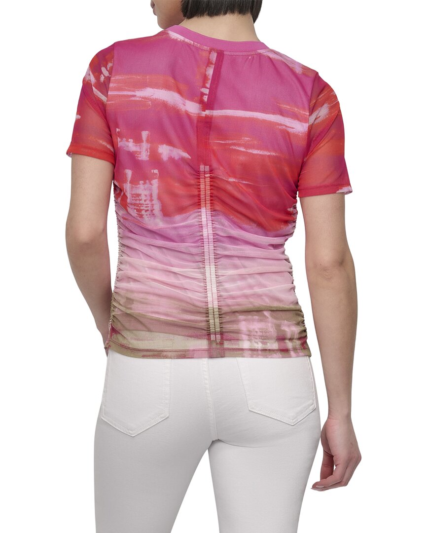 Top con cuello redondo