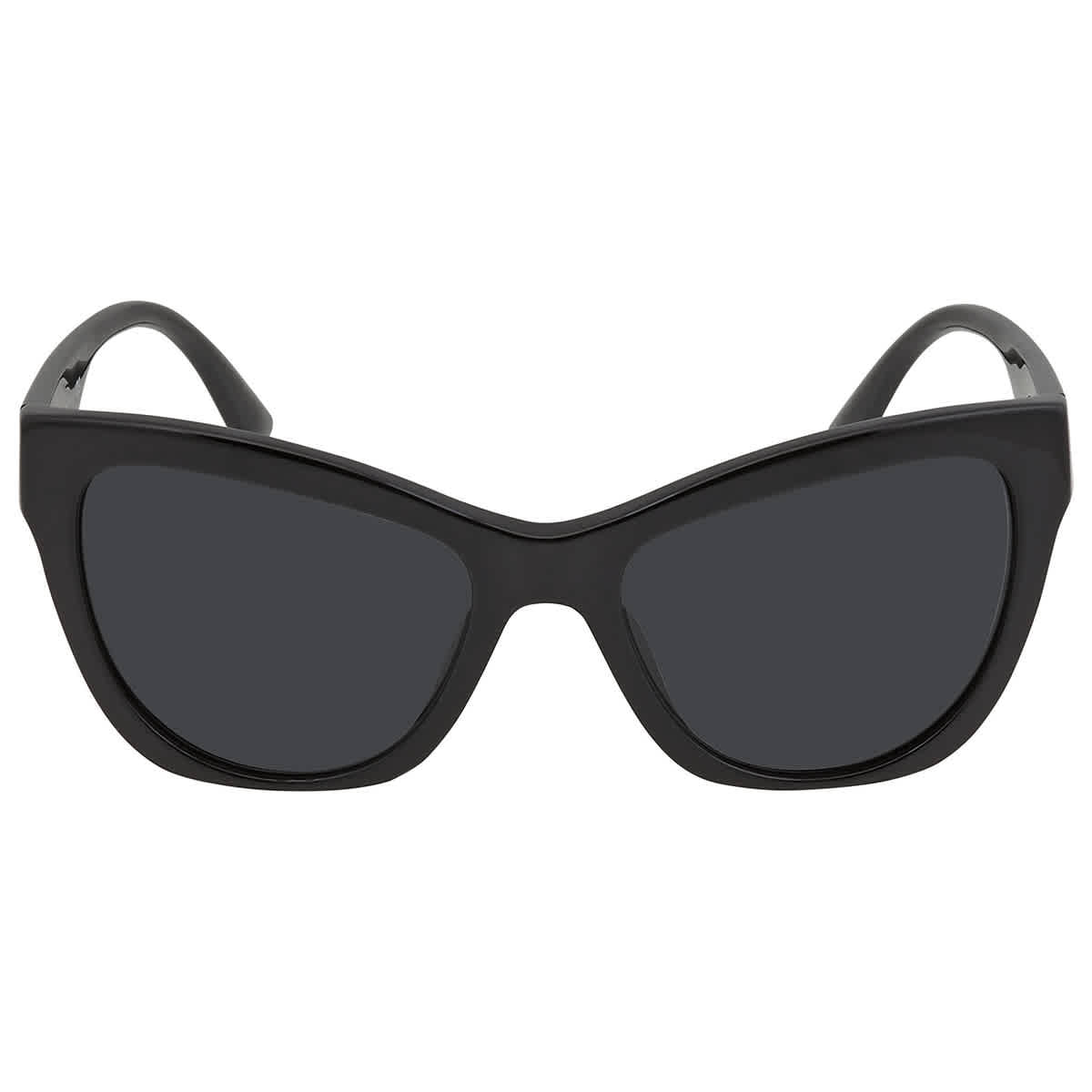 Gafas de sol de mujer de montura tipo gato color gris oscuro