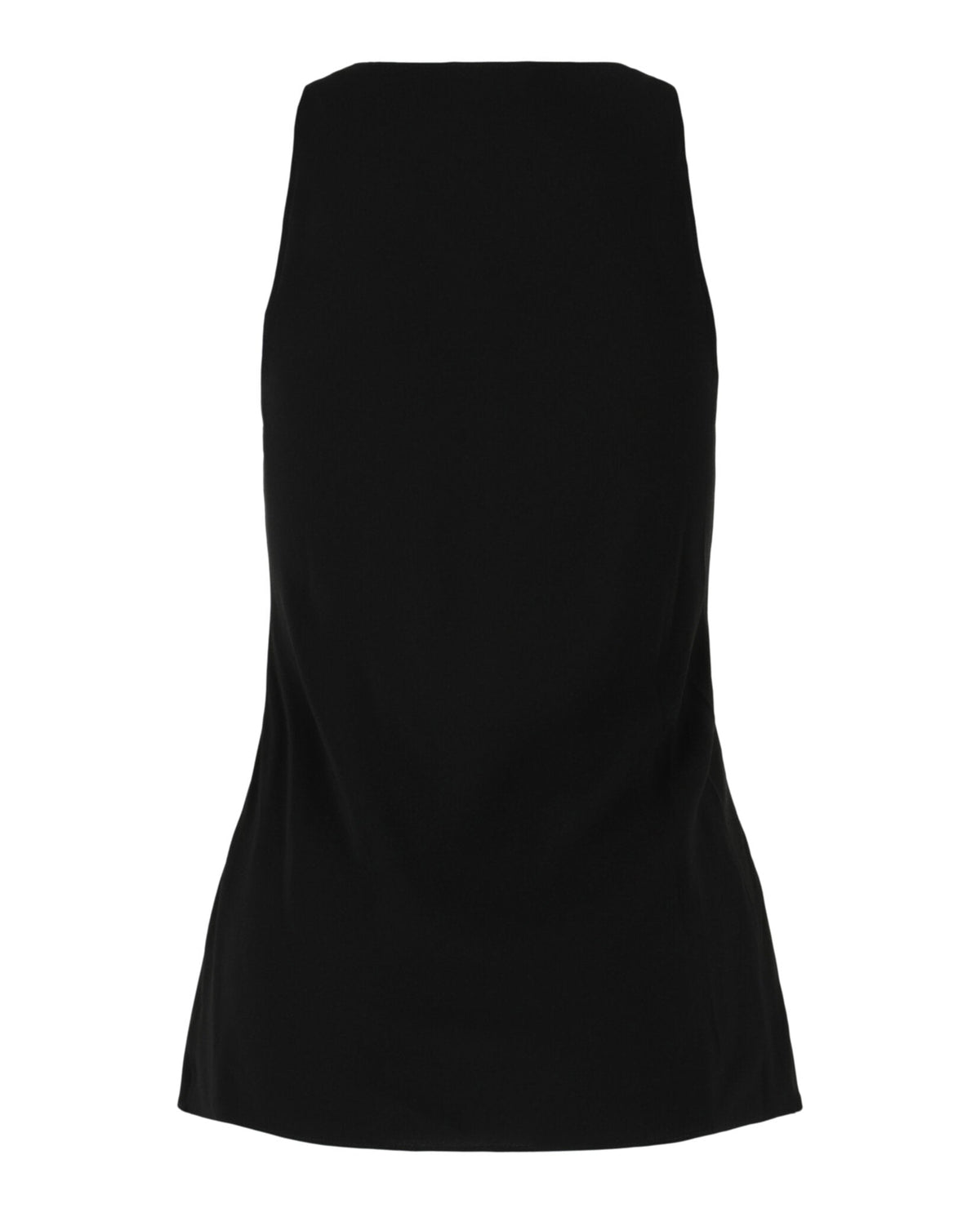 Camiseta sin mangas de seda