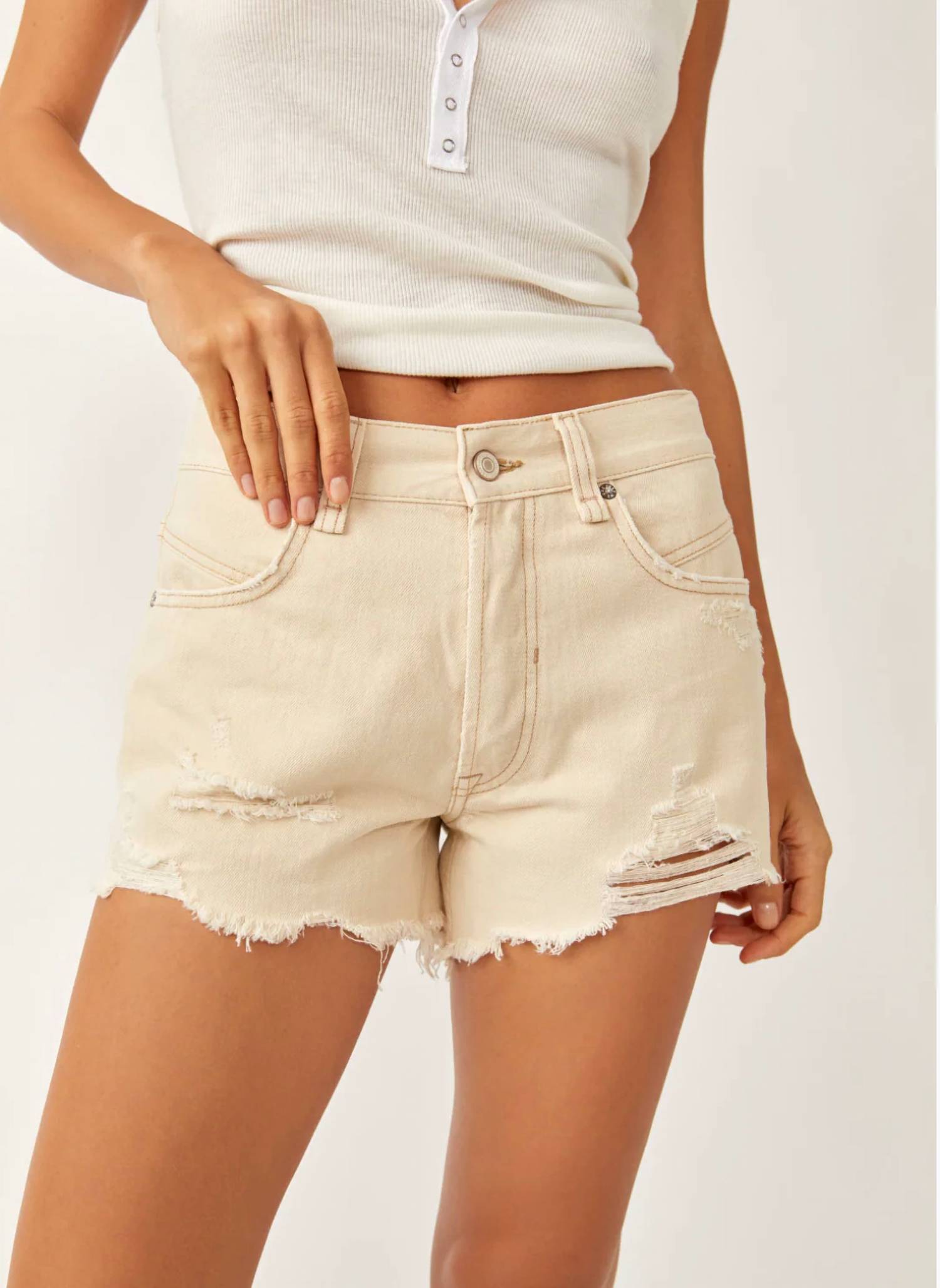 Short de mezclilla