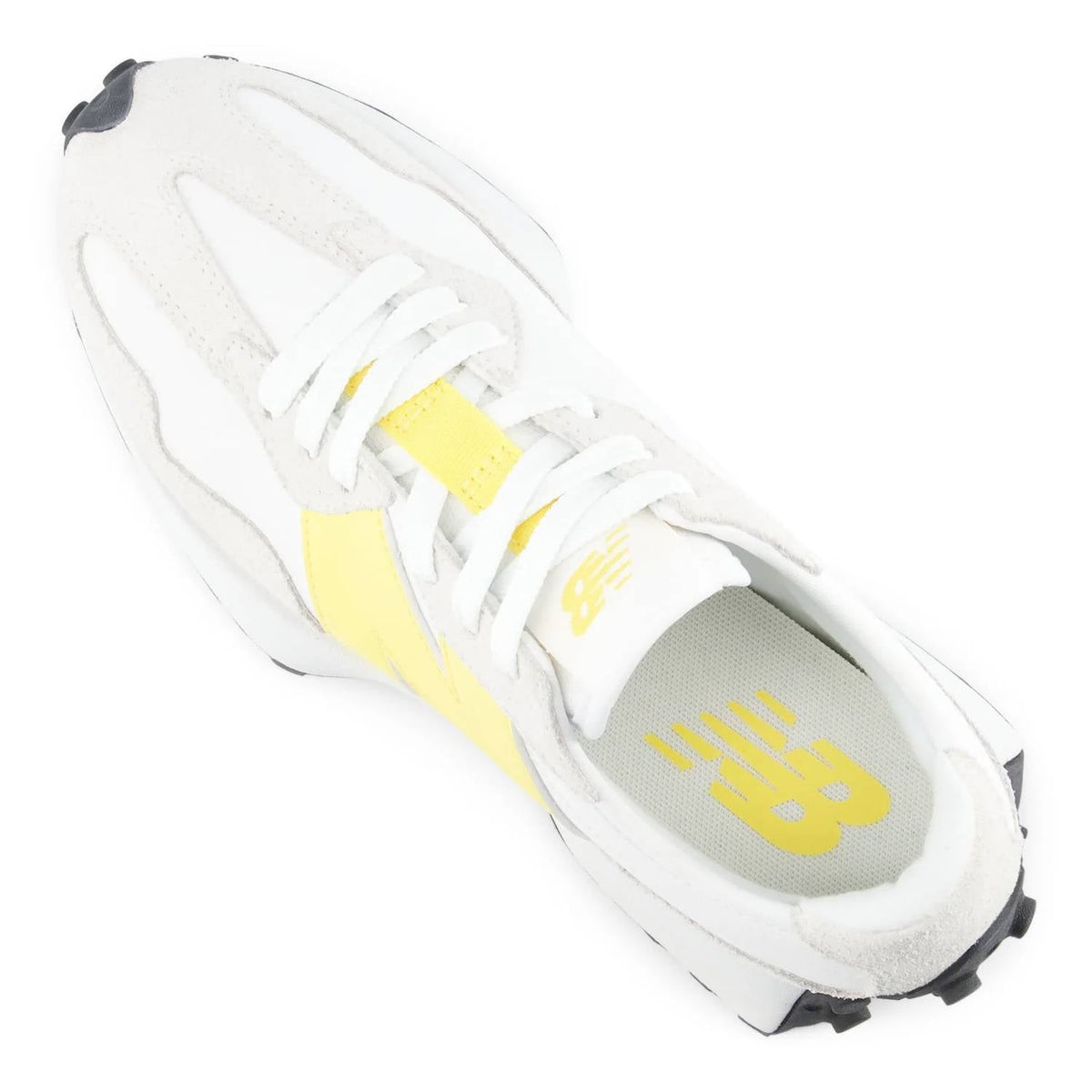 Tenis de mujer color blanco y amarillo