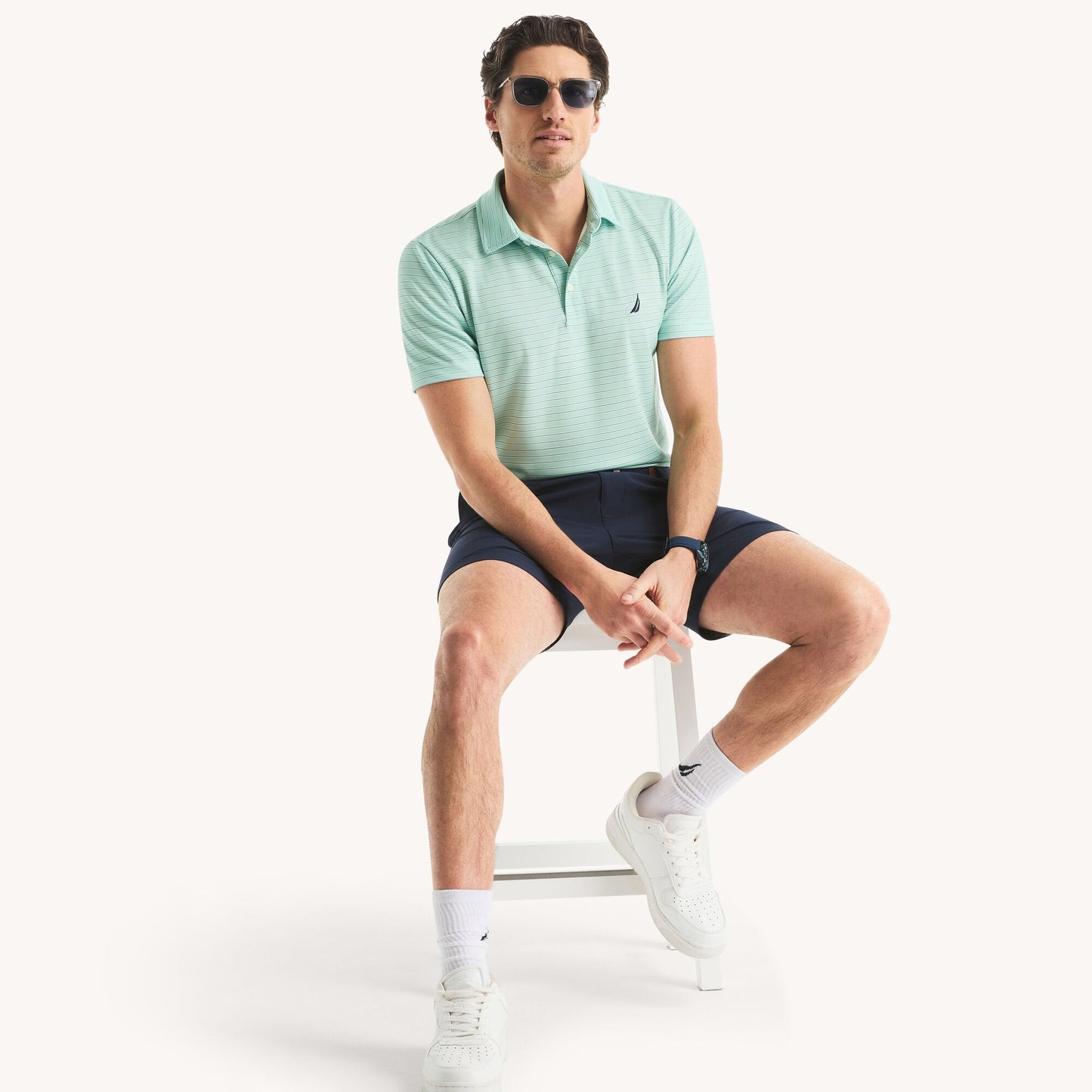 Polo de hombre a rayas