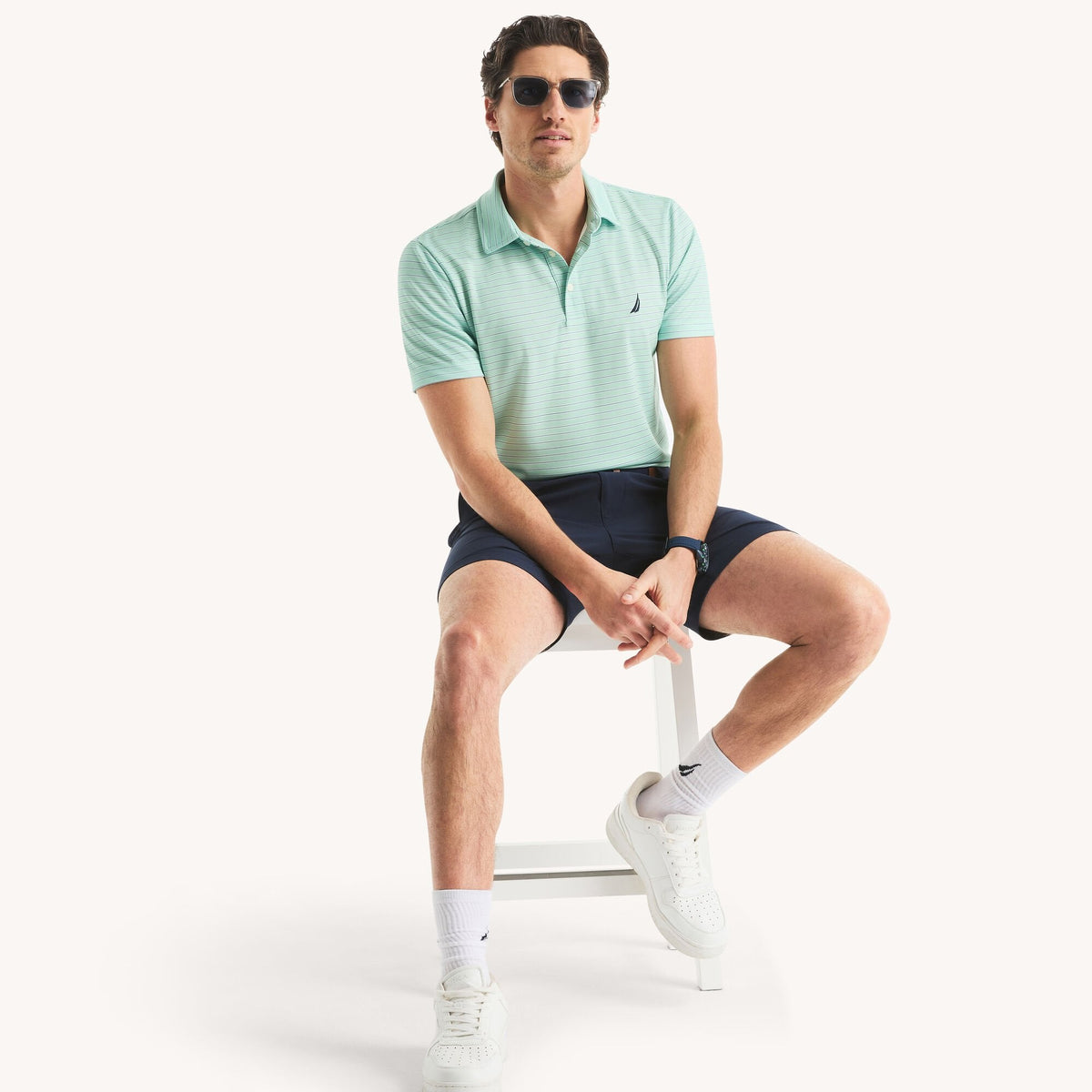 Polo de hombre a rayas