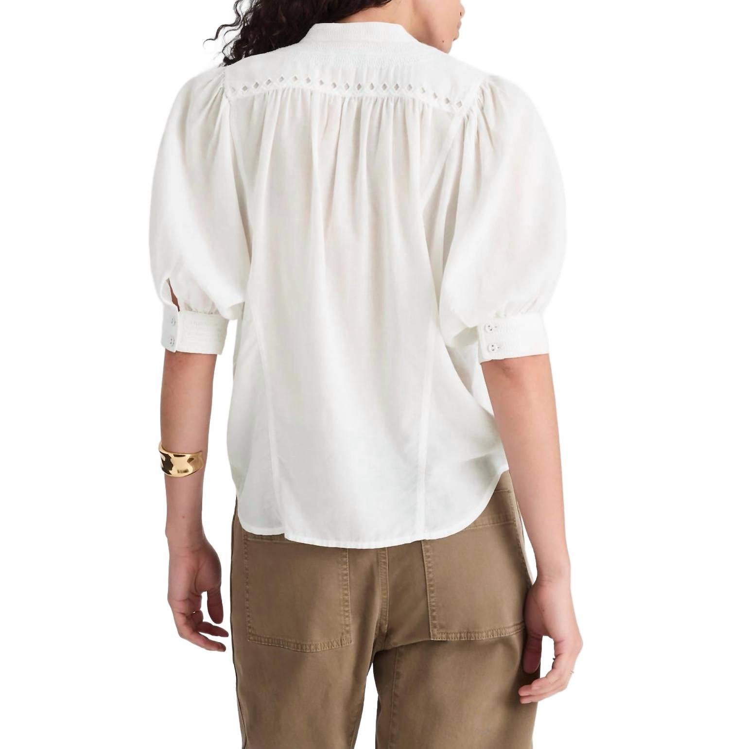 Camisa color blanco