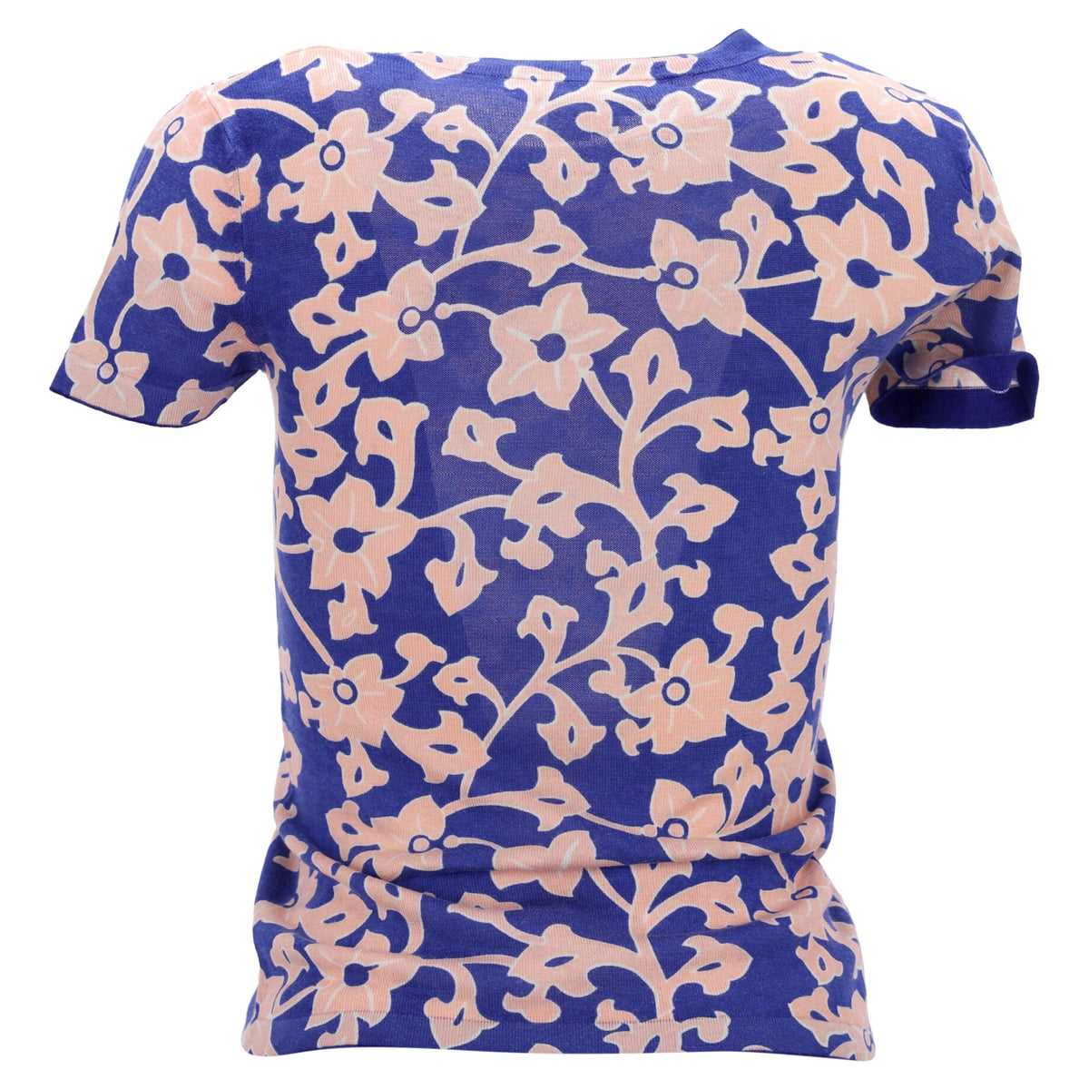 Camiseta de lana multicolor