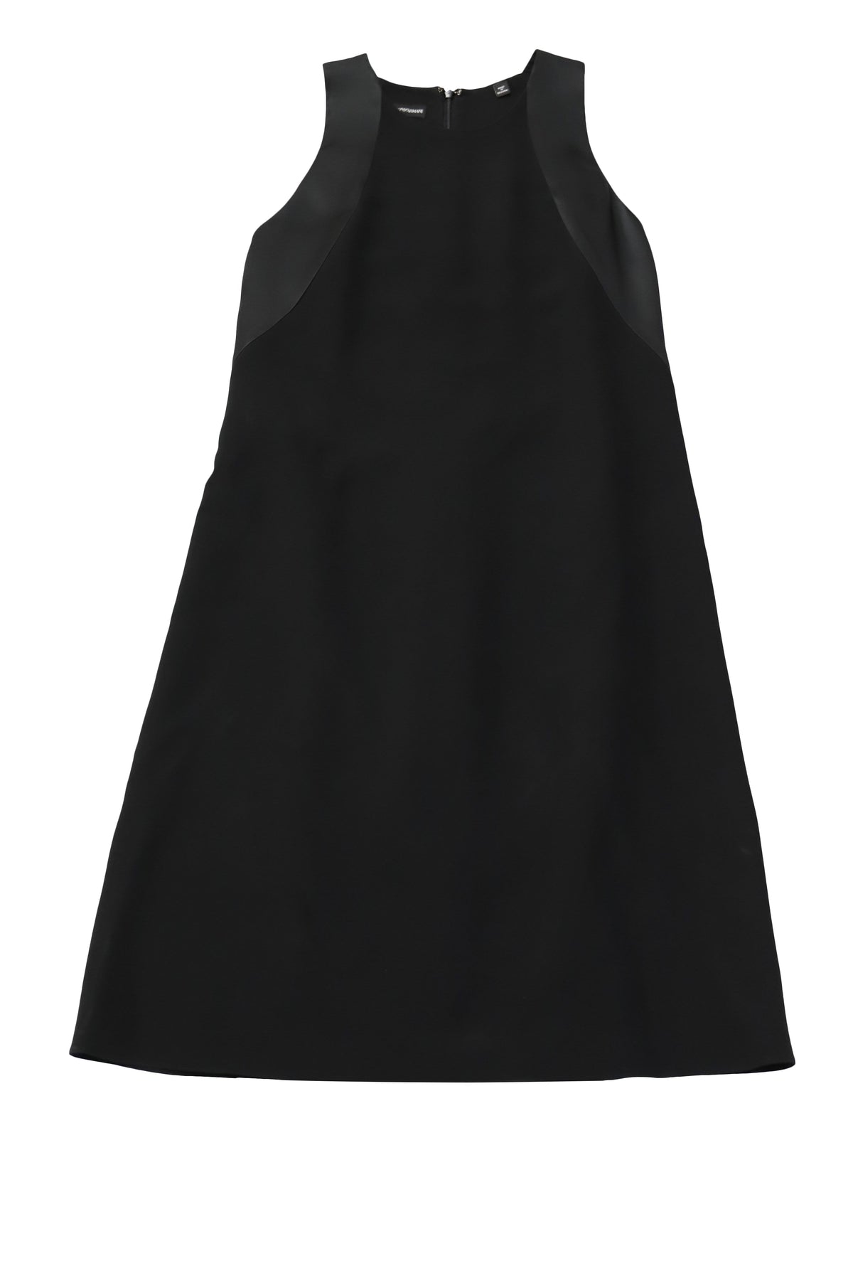 Vestido sin mangas color negro
