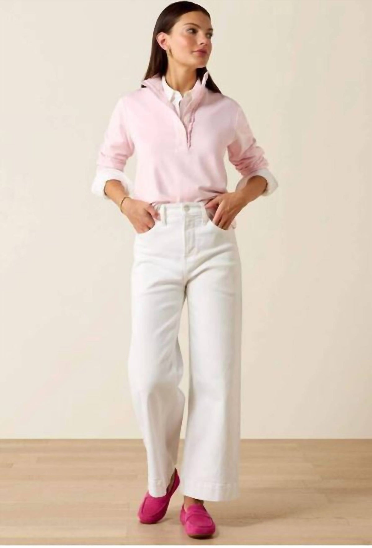 Buzo color rosado