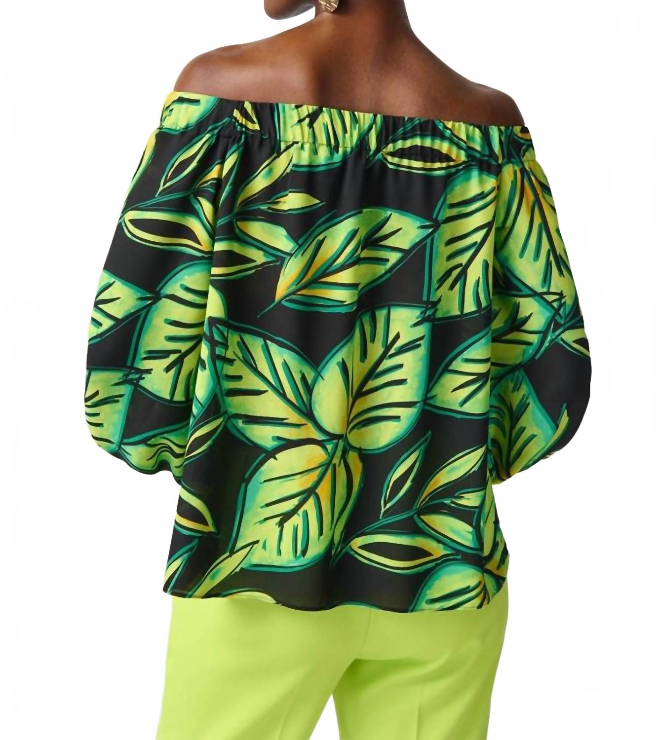Top con estampado