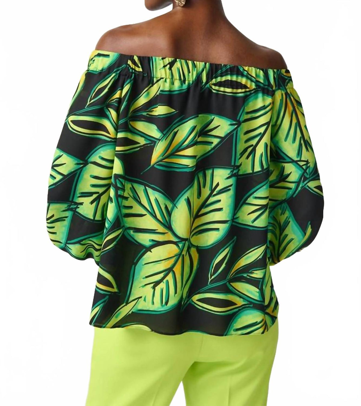 Top con estampado