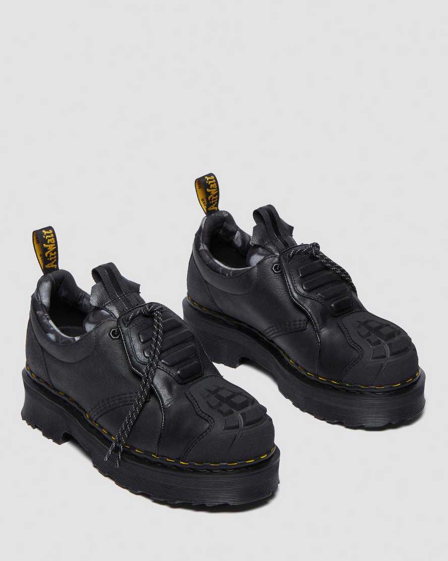Zapatos de cordones de cuero