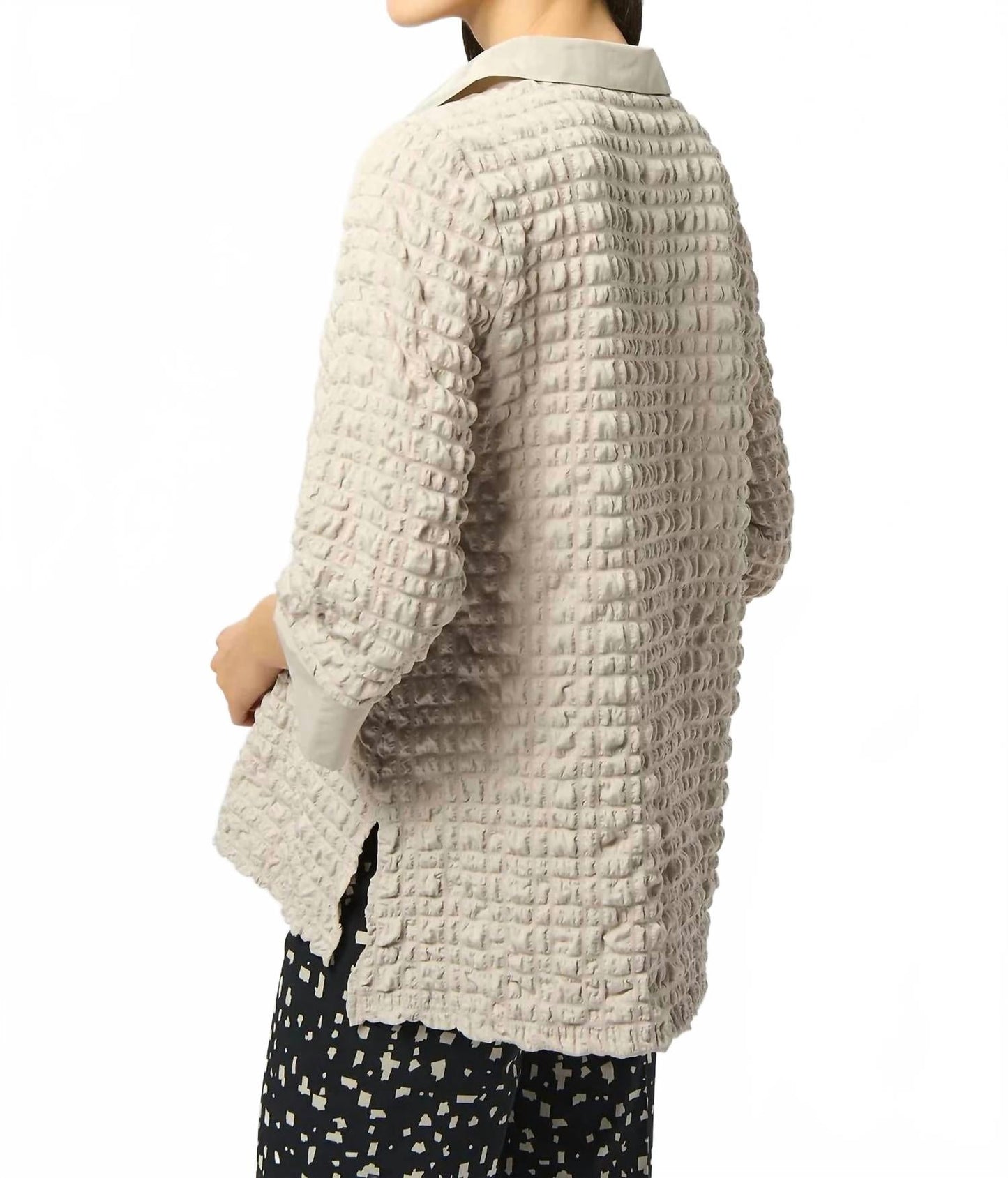 Chaqueta de corte amplio